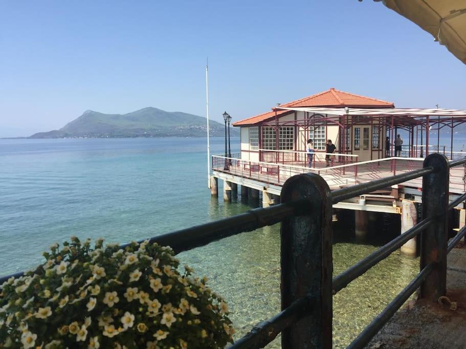 Villa Oleander Agios Nikolaos Loutra Edipsou ภายนอก รูปภาพ