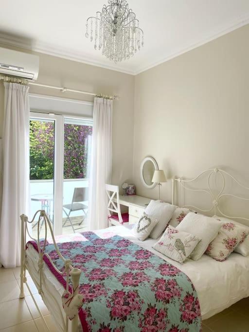 Villa Oleander Agios Nikolaos Loutra Edipsou ภายนอก รูปภาพ
