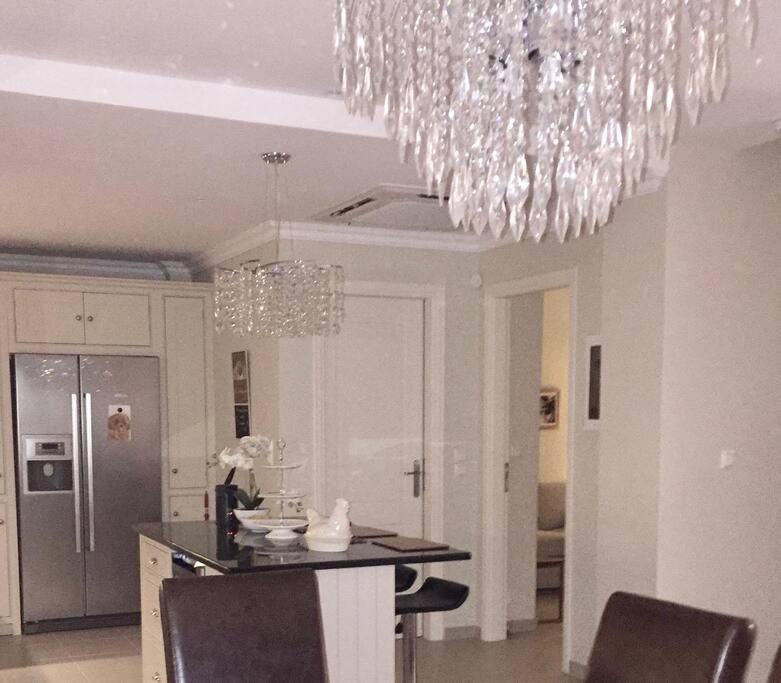 Villa Oleander Agios Nikolaos Loutra Edipsou ภายนอก รูปภาพ