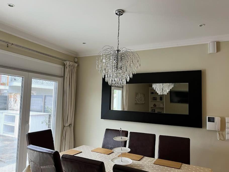 Villa Oleander Agios Nikolaos Loutra Edipsou ภายนอก รูปภาพ