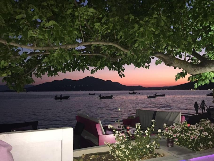 Villa Oleander Agios Nikolaos Loutra Edipsou ภายนอก รูปภาพ